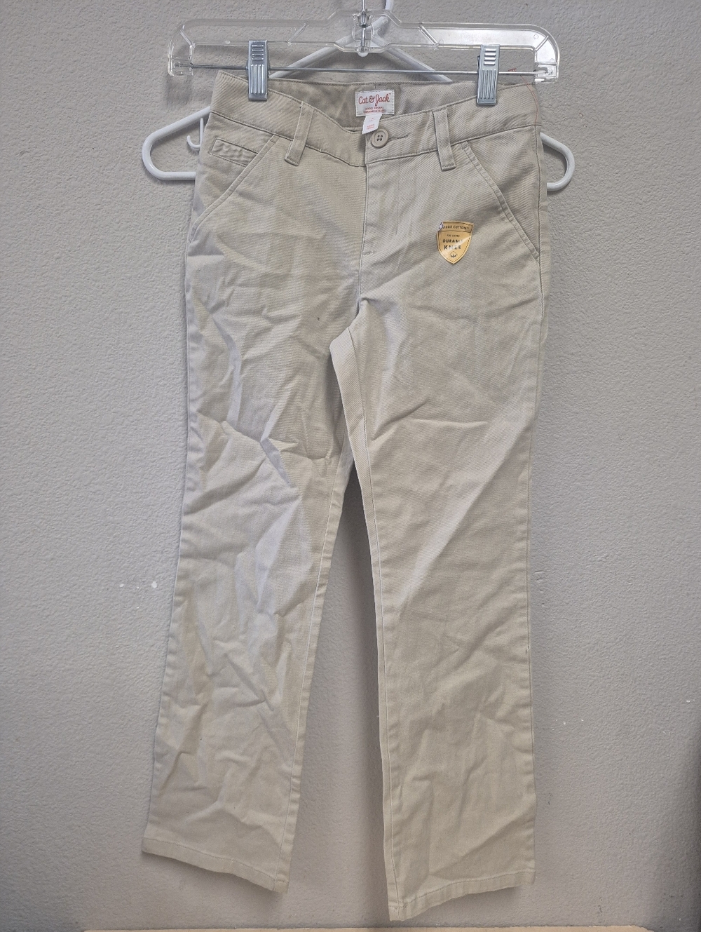 Cat & Jack Khaki School Uniform Pants - Beige